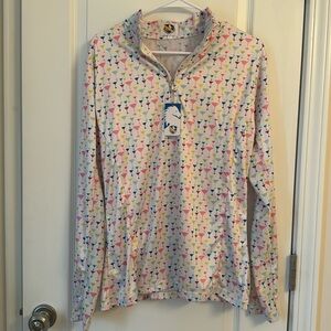 NWT 2XL Royal Highness Sunshirt Martini Print